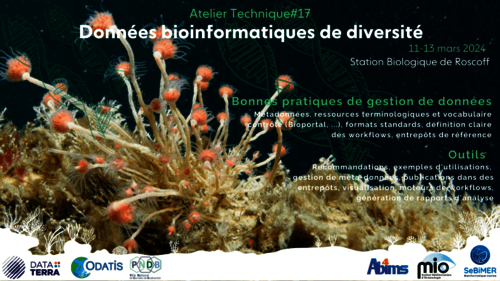 Atelier Technique Données Bioinformatiques de diversité