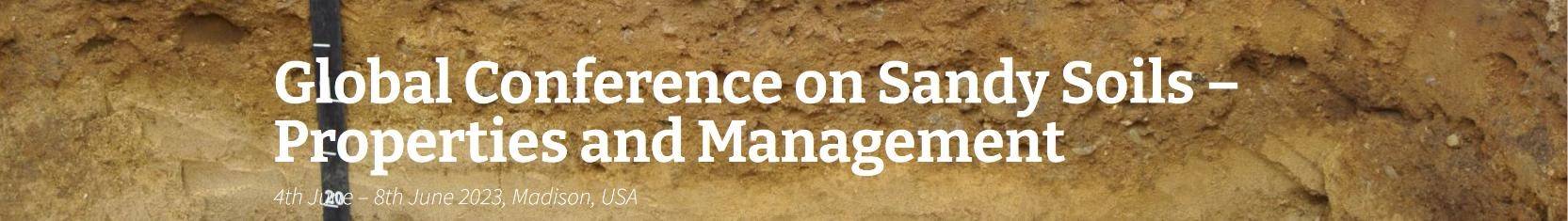 Global Conference on sandy soils